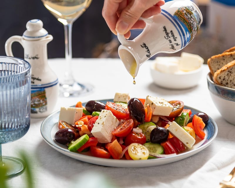 Chickpea Salad with Lemon Dressing